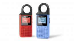 red and blue colour options