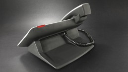 VoIP business phone rear design view