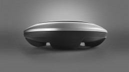 VoIP conference pod waveguide view